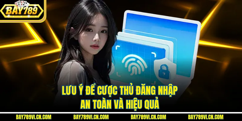 Lưu ý để cược thủ đăng nhập an toàn và hiệu quả